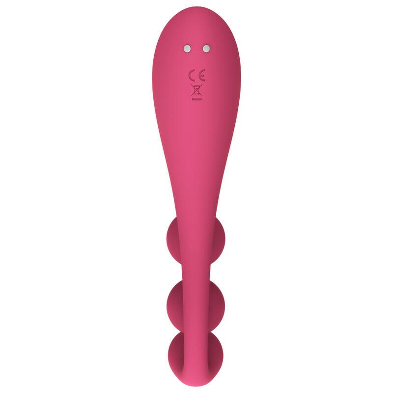 TRI BALL 1 MULTI VIBRATOR RED