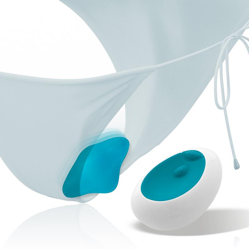 SAMANTHA PANTIE REMOTE CONTROL BLUE