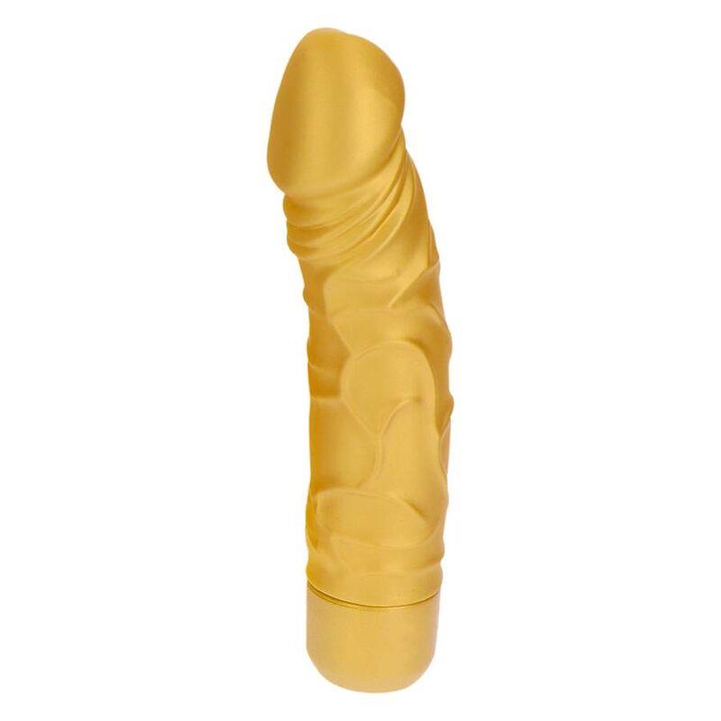 GOLD DICKER ORIGINAL VIBRATOR ZLATO