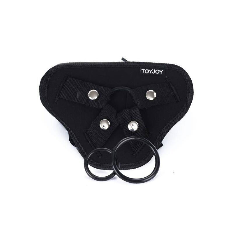 STRAP-ON DELUXE HARNESS CRNI