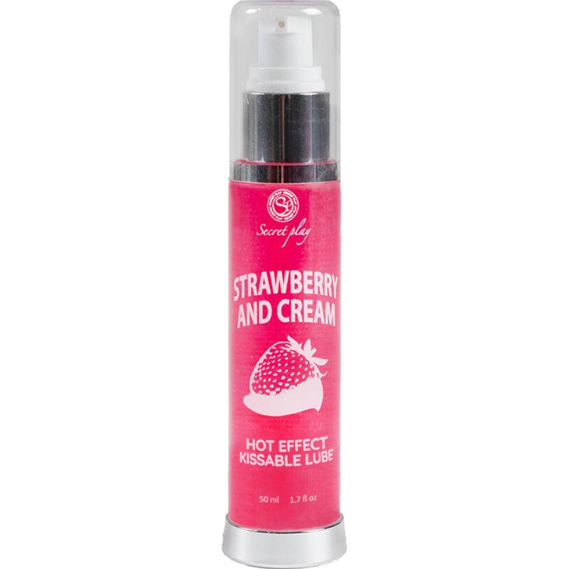 LUBRICANT 2-1 HEAT EFFECT STRAWBERRY & CREAM 50 ML