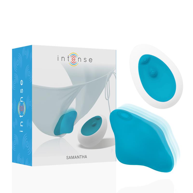SAMANTHA PANTIE REMOTE CONTROL BLUE