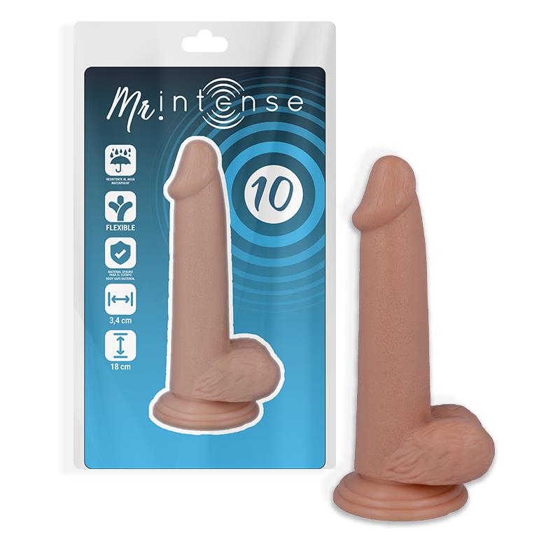 10 REALISTIC COCK 18 CM -O- 3.4 CM