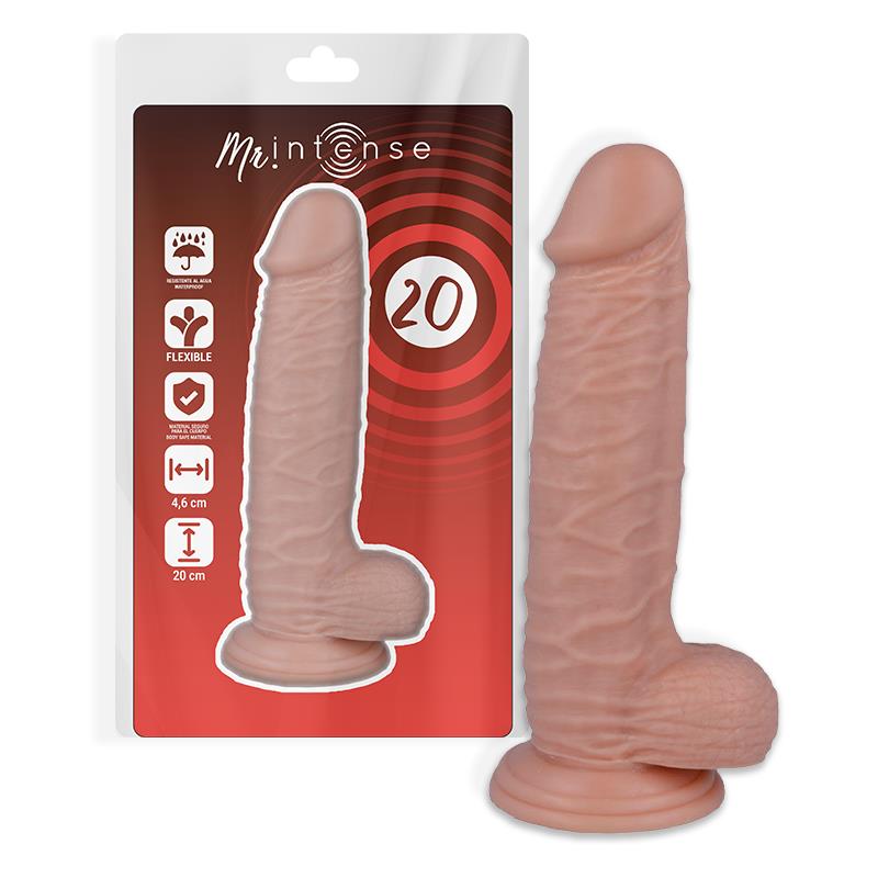 20 REALISTIC COCK 20 CM -O- 4.6 CM
