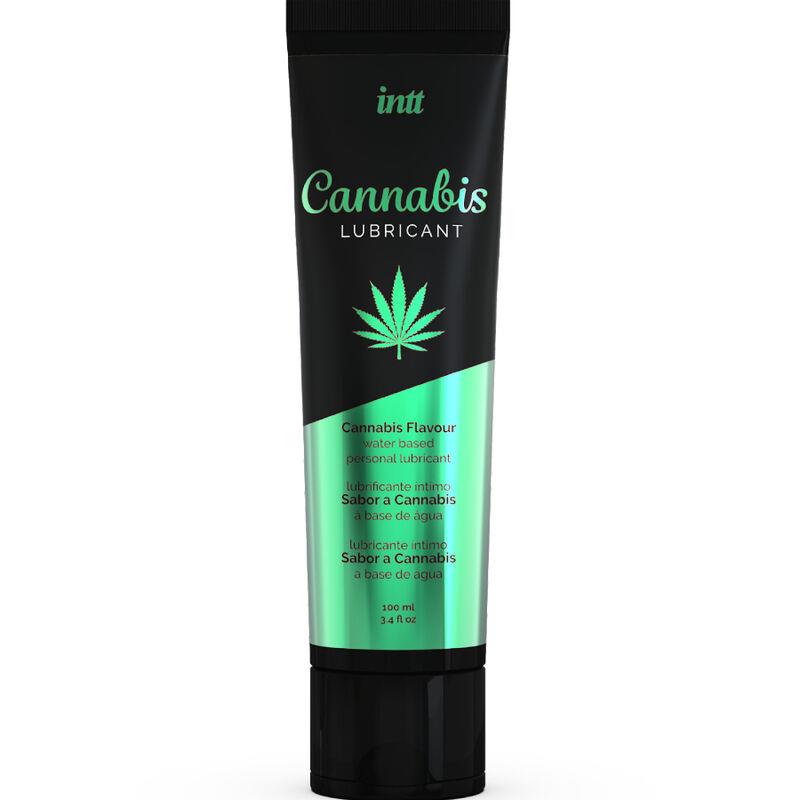WATER-BASED INTIMATE LUBRICANT WITH CANNABIS FLAVOR