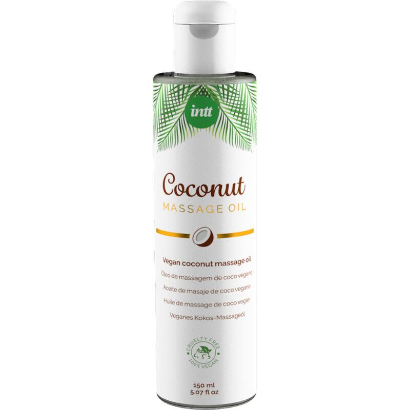 SWEET VEGAN MASSAGE OIL WITH RELAXING COCONUT FLAVORED
