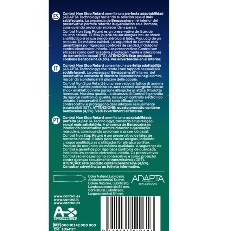 NON STOP RETARD CONDOMS 12 UNITS