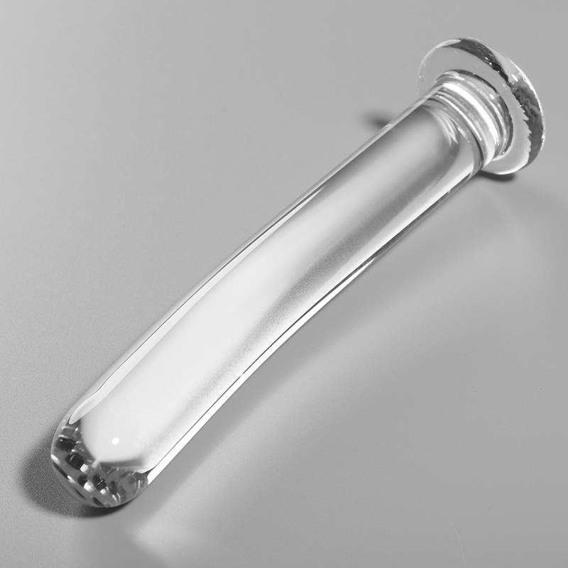 MODEL 8 DILDO BOROSILIKATNO STAKLO PROZIRNO 14.5 CM -O- 2 CM