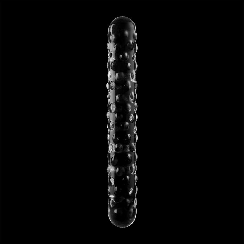 MODEL 15 DILDO BOROSILIKATNO STEKLO JASNO 18.5 CM -O- 3 CM