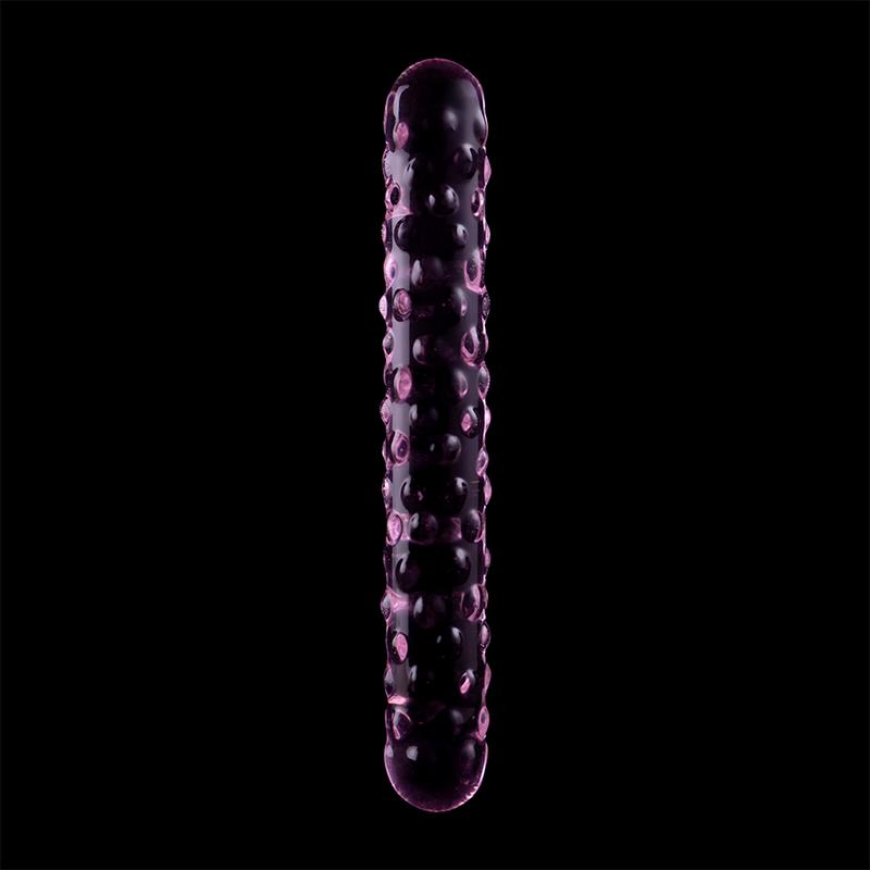 MODEL 15 DILDO BOROSILIKATNO STEKLO JASNO 18.5 CM -O- 3 CM