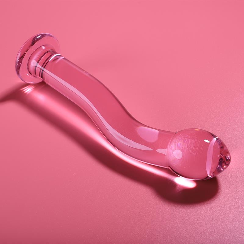 MODEL 18 DILDO OD BOROSILIKATNOG STAKLA PROZIRNO 18.5 CM -O- 3.5 CM