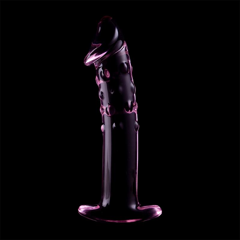 MODEL 19 DILDO BOROSILIKATNO STEKLO JASNO 18.5 CM -O- 4 CM