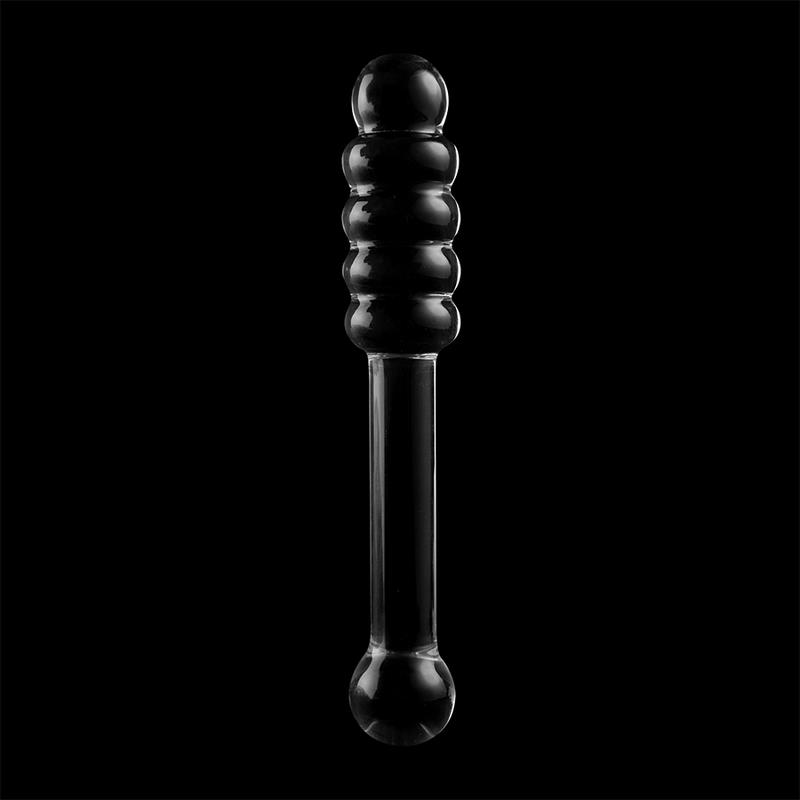 MODEL 20 DILDO OD BOROSILIKATNOG STAKLA PROZIRNO 20.5 CM -O- 3 CM