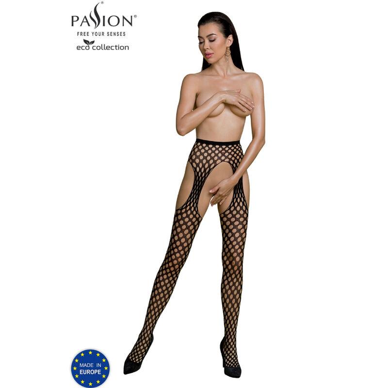 ECO COLLECTION BODYSTOCKING ECO S003 BLACK