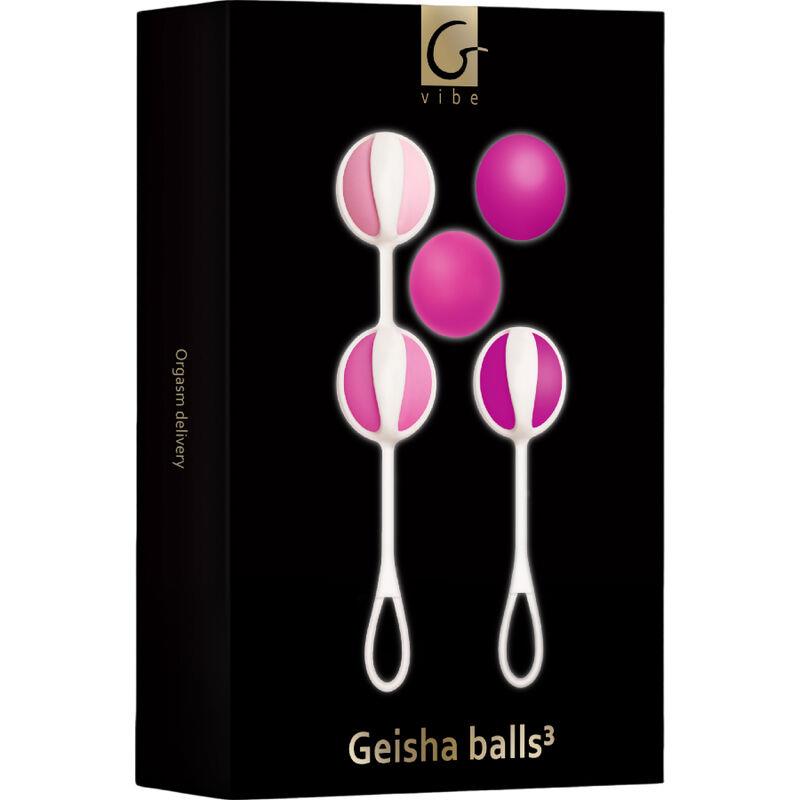 SET 5 GEISHA BALLS3 PINK