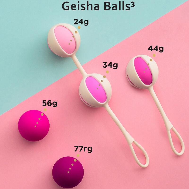 SET 5 GEISHA BALLS3 PINK
