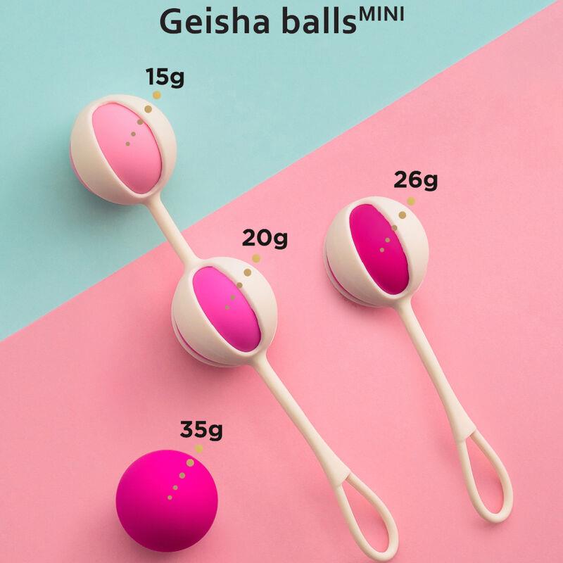 SET 4 GEJŠA KUGLICA MINI LJUBIČASTE