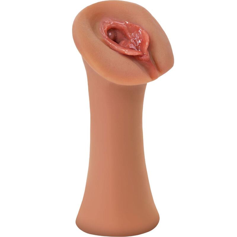 JUICY SNATCH STROKER SILICONE CARAMEL