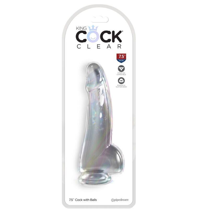 PROZOREN DILDO S TESTISKI 15.2 CM