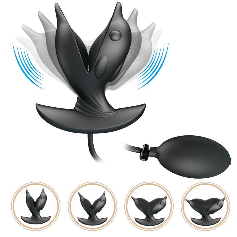 INFLATABLE & RECHARGEABLE DELFIN ANAL PLUG