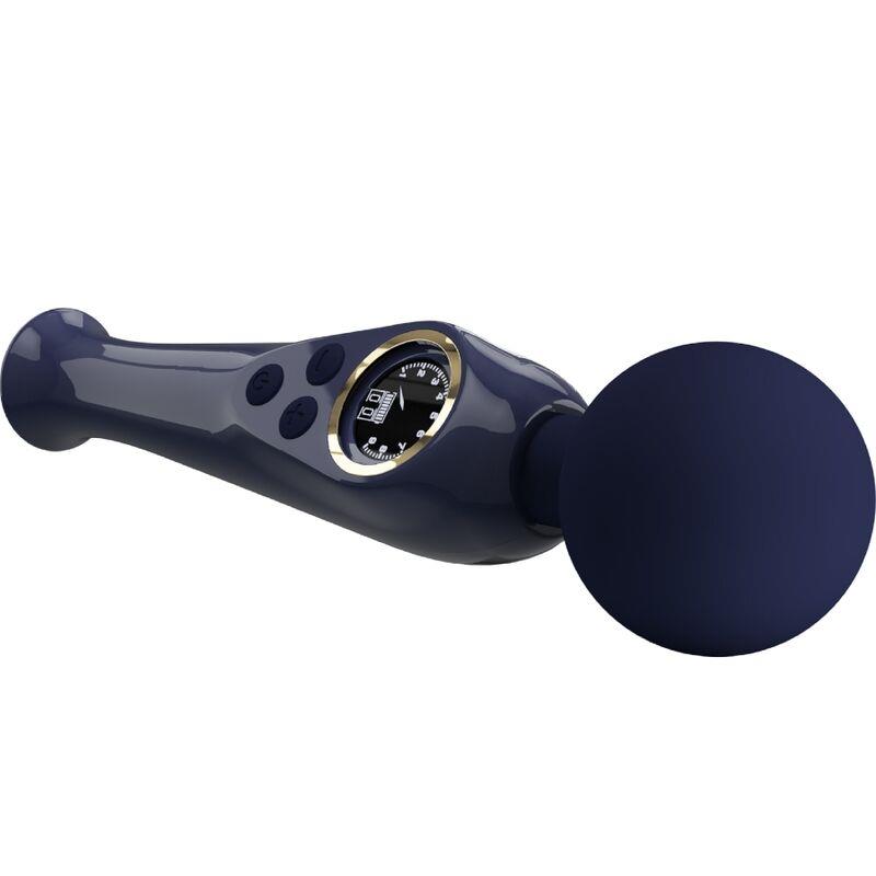 SKYLER VIBRATOR WAND BLUE