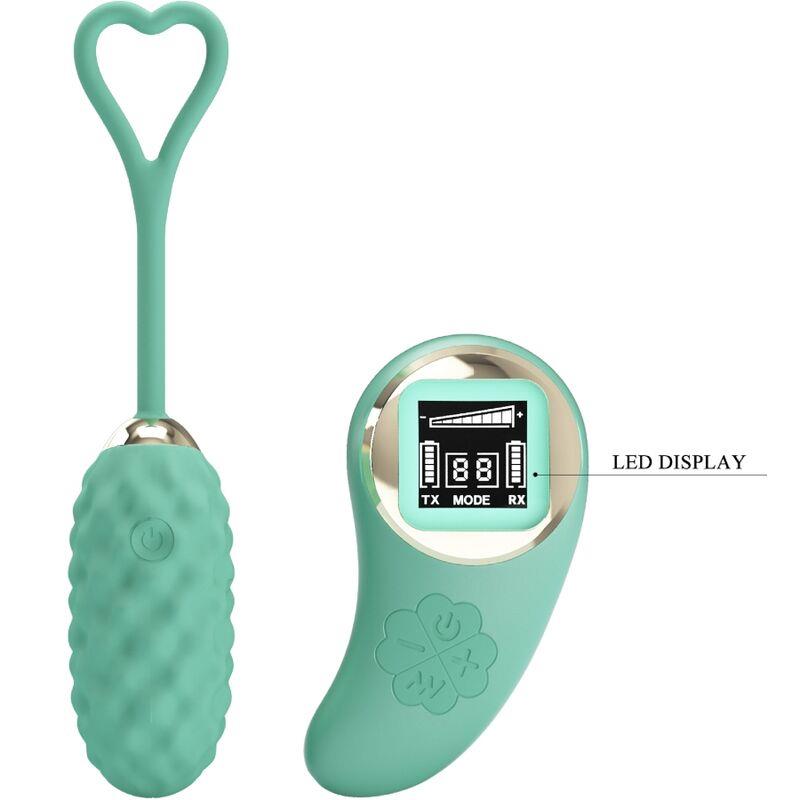 VIVIAN GREEN REMOTE CONTROL VIBRATING EGG