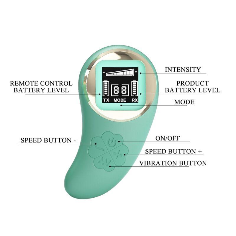 VIVIAN GREEN REMOTE CONTROL VIBRATING EGG