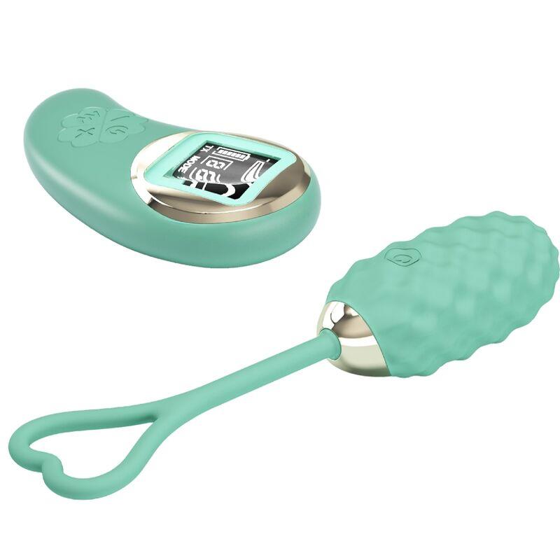 VIVIAN GREEN REMOTE CONTROL VIBRATING EGG