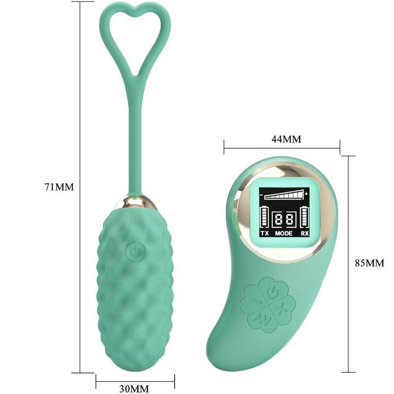VIVIAN GREEN REMOTE CONTROL VIBRATING EGG