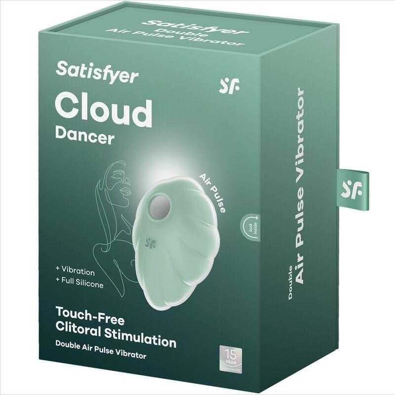 CLOUD DANCER GREEN AIR PULSE VIBRATOR