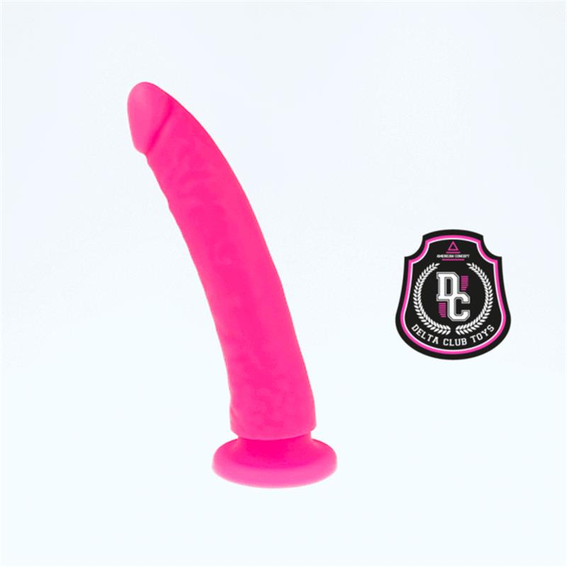TOYS PINK DILDO MEDICAL SILICONE 17 CM -O- 3 CM