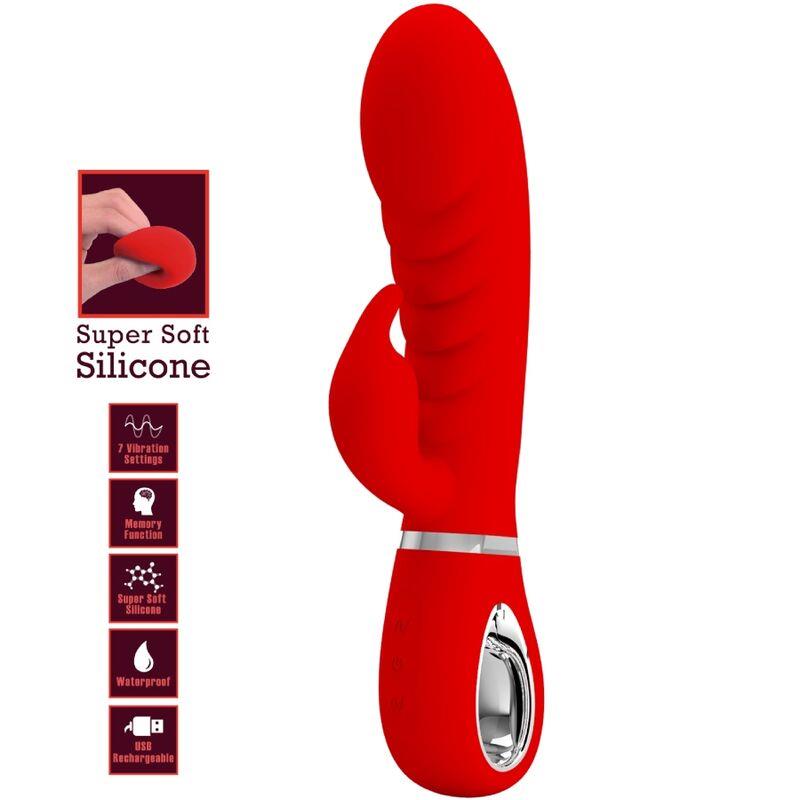 PRESCOTT MULTIFUNCTION G-SPOT VIBRATOR RED