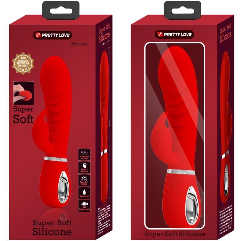 PRESCOTT MULTIFUNCTION G-SPOT VIBRATOR RED