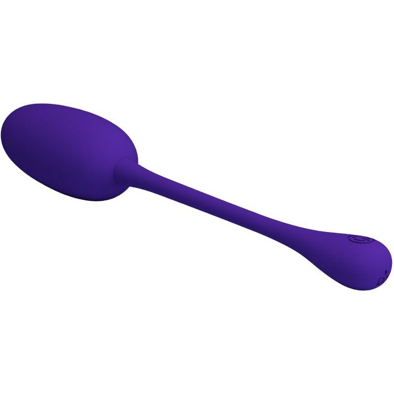 KNUCKER PURPLE RECHARGEABLE VIBRATING EGG