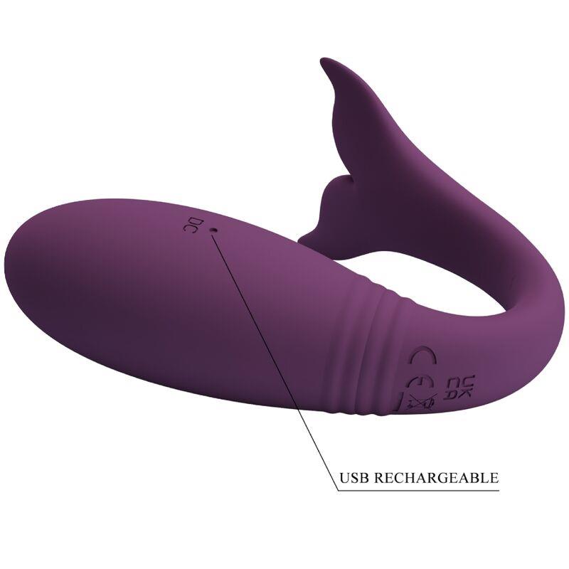 JAYLEEN VIBRATOR APP REMOTE CONTROL PURPLE