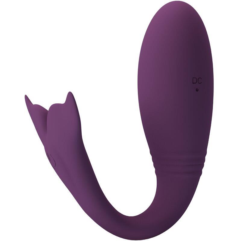 JAYLEEN VIBRATOR APP REMOTE CONTROL PURPLE