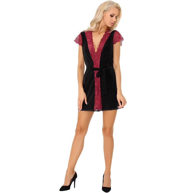 KUMIKO LC 90428 HALJA + HLAČKE ČRNA S/M