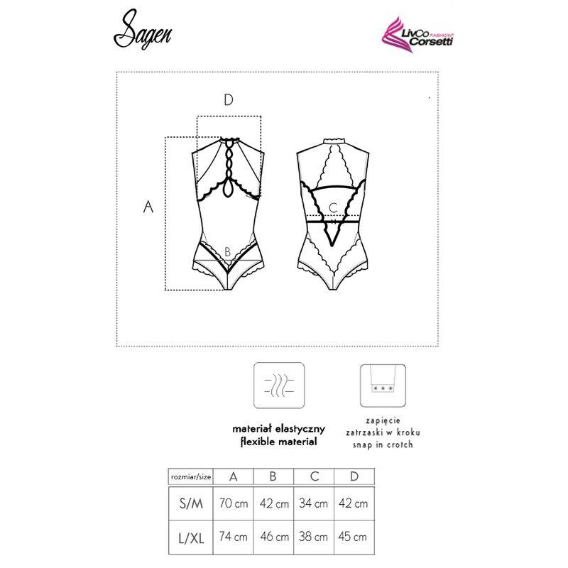 SAGEN LC 90694 BODY CRNO