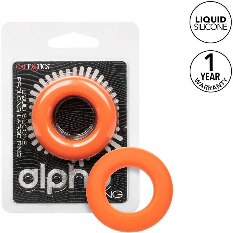 ALPHA PROLONG LARGE RING ORANGE