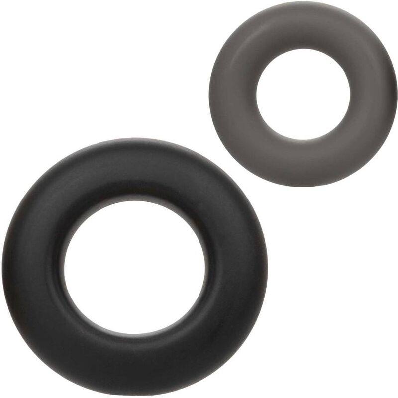 ALPHA PROLONG SET OF 2 RING GREY