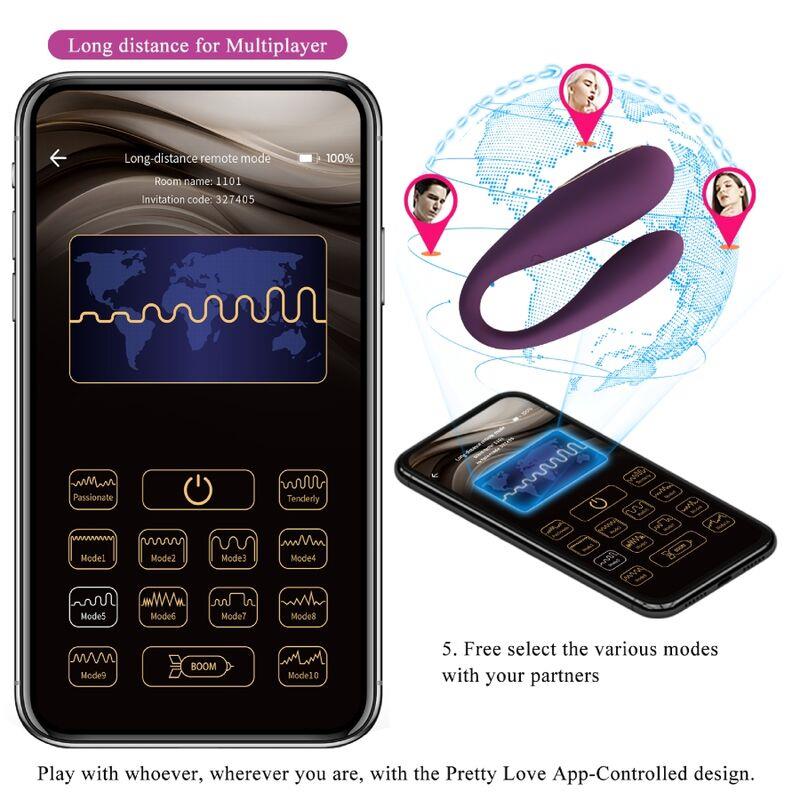 AUGUST REMOTE GLOBAL DOUBLE PLEASURE VIBRATOR