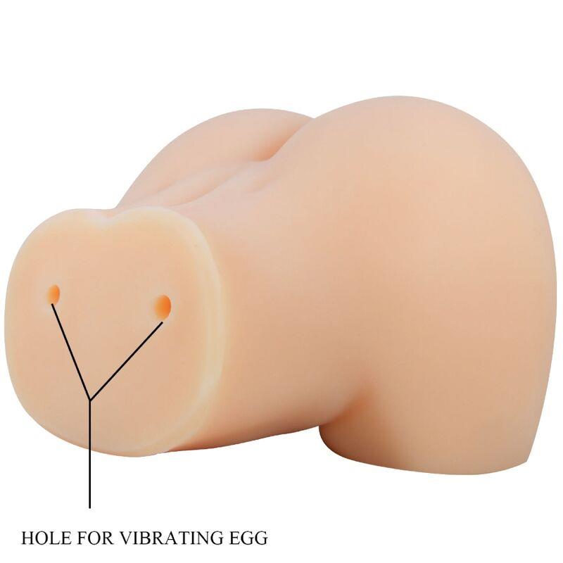 REALISTIC VAGINA AND ANUS MILA VIBRATOR