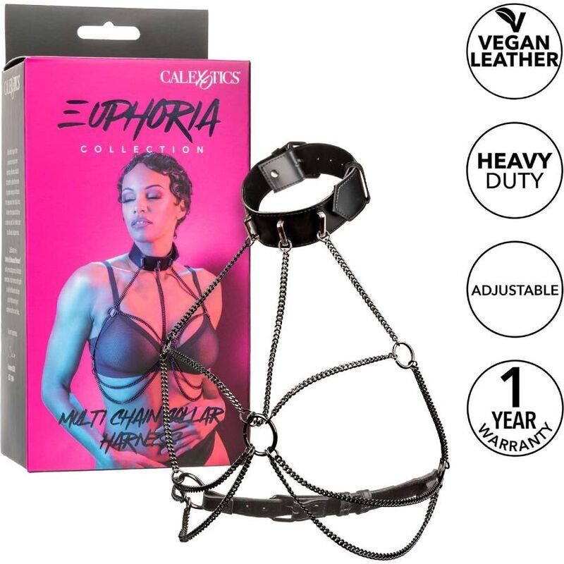 EUPHORIA MULTI CHAIN COLLAR HARNESS
