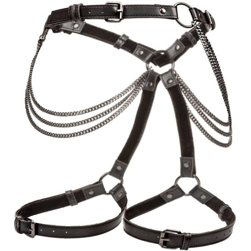 EUPHORIA PLUS SIZE MULTI CHAIN THIGH HARNESS