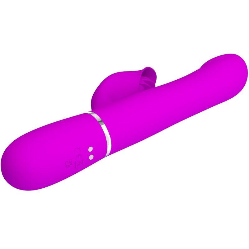 RABBIT VIBRATOR PEARLS VIOLET