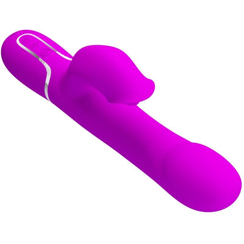 RABBIT VIBRATOR PEARLS VIOLET