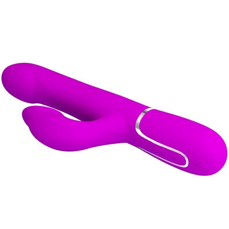 RABBIT VIBRATOR PEARLS VIOLET