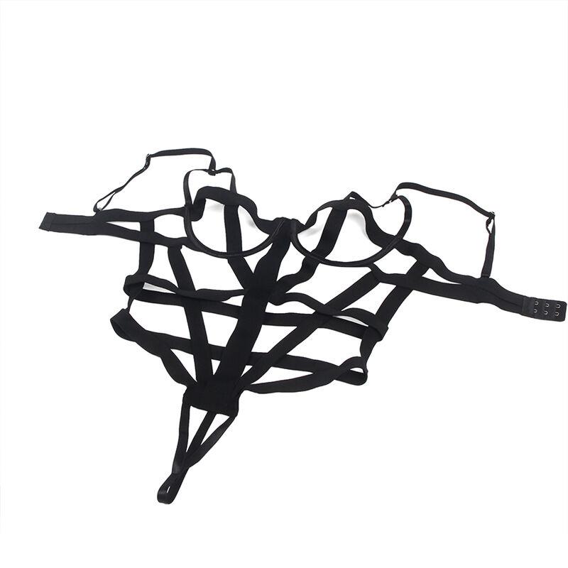 SEXY BODY WITH CUTOUTS BLACK S/M