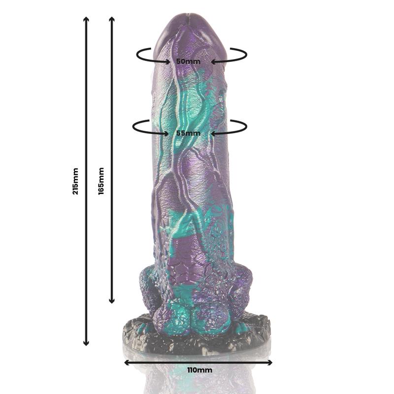 BASILISK DILDO DOUBLE SCALY PLEASURE BIG SIZE