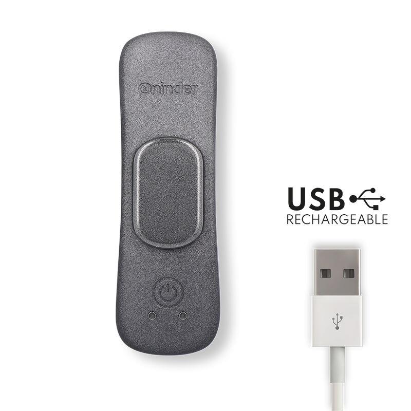 MANILA HLAČKE POLNJEN VIBRATOR 9 HITROSTI 9.6 CM X 2.6 CM - BREZPLAČNA APLIKACIJA